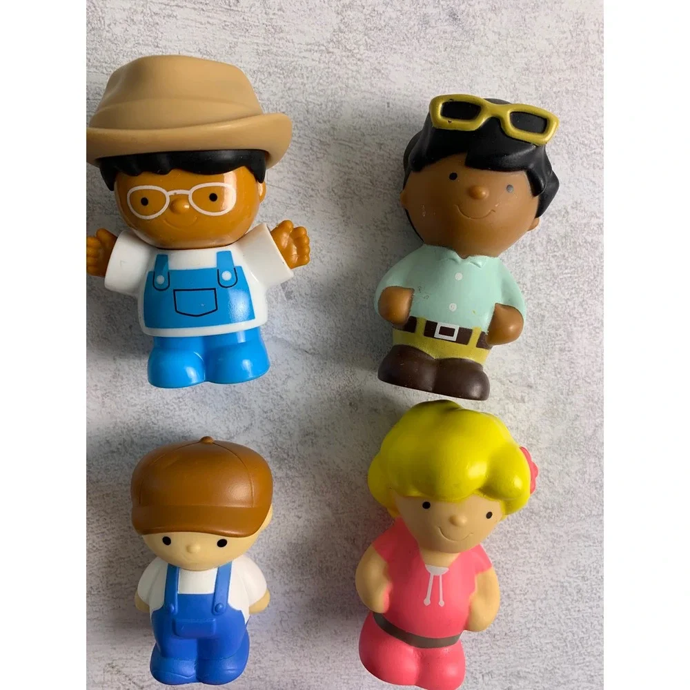 12 Little‎ People/Figures People Professions Doctor Fireman Police Worker Toys